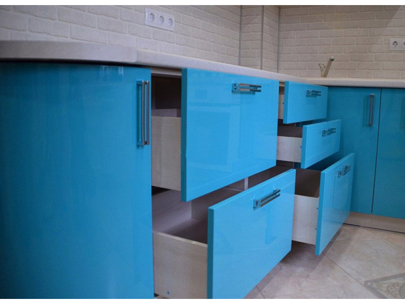 Кухня МДФ в эмали Моника